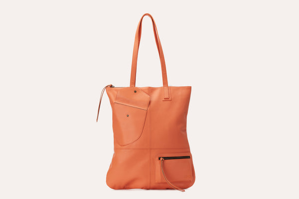 Fold n Hold Leather Tote – Kiko Leather display picture 1