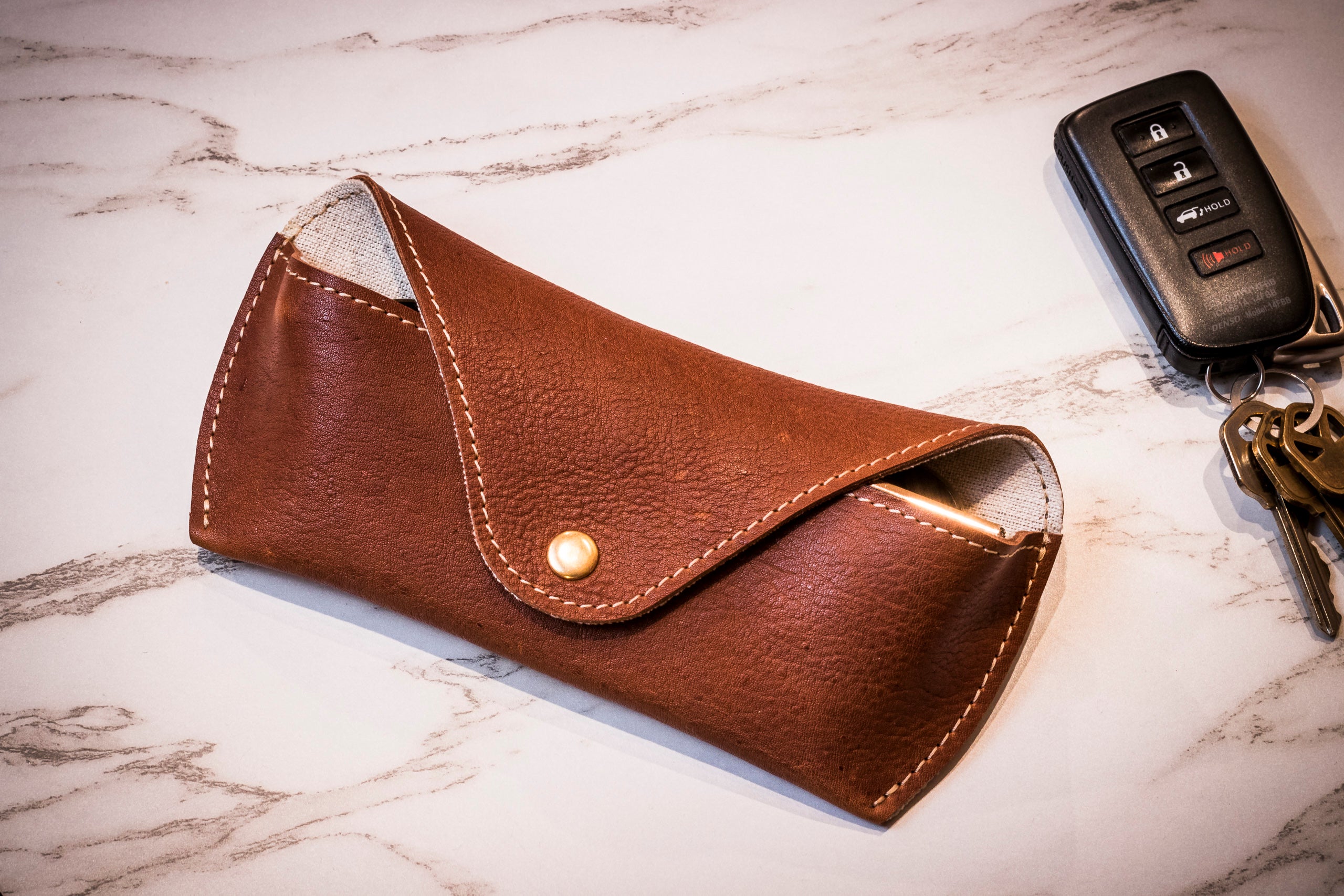 Leather Sunglass Case – Sandlot Goods